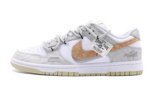 Кроссовки для скейтбординга Dunk мужские с низким верхом цвета кофе Nike, цвет Apricot