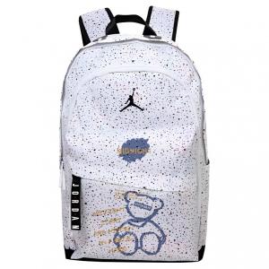 Jordan Полиэстеровый рюкзак унисекс белый