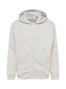 WEEKDAY Худи на молнии в крапчатом сером цвете