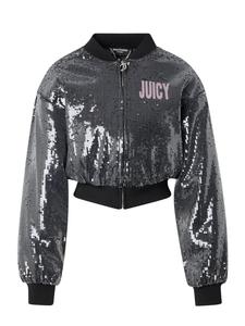 Juicy Couture Куртка межсезонная 'CHOOSE JUICY' в черном цвете