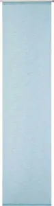 Раздвижная штора с алюминиевым держателем панели и утяжеленной штангой Sky-60 В x Ш 245 x 60 см, цвет ледяной голубой Neutex