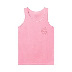 Топ Anti Social Social Club Goodbye Summer Tank Top Pink, розовый