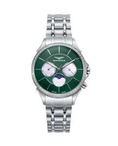 Женские часы Elle со стальным корпусом и браслетом Sandoz, серебряный