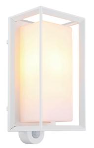 Globo Уличный светильник E27 с датчиком движения, белый, степень защиты IP44