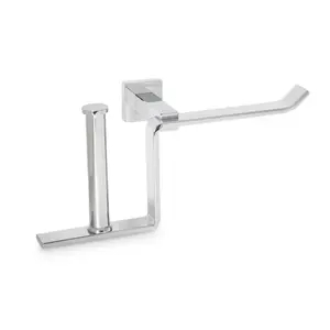 Держатель для туалетной бумаги Niza Beltrán с запаской, хром