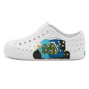 Сандалии Jefferson Kids Детские белые Native Shoes, белый