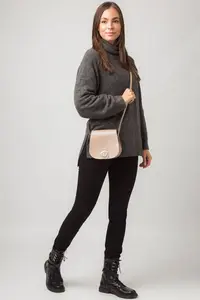 Кожаная сумка через плечо 'Torver' Pure Luxuries London, розовый