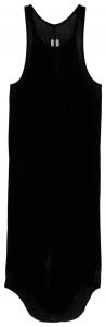 Майка Rick Owens Basic Rib Tank Top, черная
