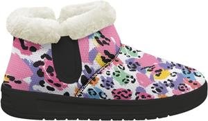 GETELINSENG Женские зимние ботинки утепленные с меховой подкладкой, теплые мягкие плюшевые ботильоны, черные ботинки с противоскользящей подошвой