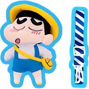 Коробка с загадкой Crayon Shin chan Characters With Speaker, одиночная коробка/полный набор 6 шт POP MART