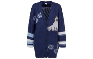 Кардиган женский Loewe, темно-синий