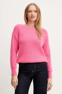 Свитер MREINE из смесовой шерсти Morgan, розовый