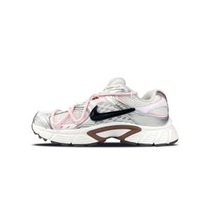 Женские кроссовки для бега V5 RNR Abrasion Resistant Breathable низкие silver Nike, розовый