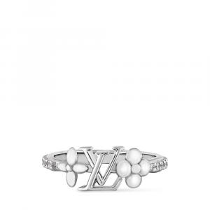 LV Знаковое кольцо Louis Vuitton, серебряный