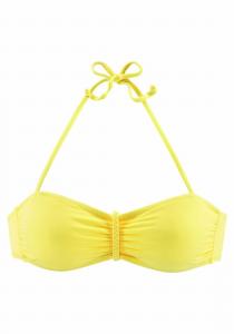 BUFFALO Топ-бандо от бикини 'Happy' в желтом цвете