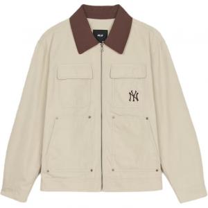 MLB Куртка New York Yankees унисекс льняная песочная, Hemp Sand Brown