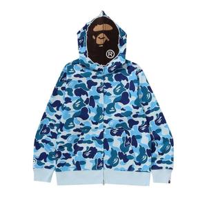 Худи BAPE ABC Camo 2nd Ape Full Zip Hoodie, Blue