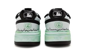 Кроссовки MLB Chunky Liner Skateboarding Shoes Unisex Low-top Neutral Olive/Medium Olive/Light Bone/Black, черный