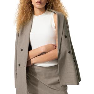 UNIQLO Женская майка-алкоголичка Ivory