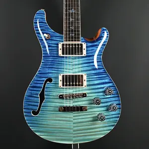 PRS Private Stock №12086 McCarty 594 Полуакустическая Аквамариновая Dragon's Breath