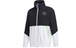 Тренчкот мужской черный/белый Adidas Neo