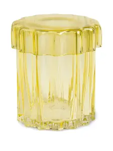 Банка astral с крышкой, 15х13,5 см, &K Amsterdam, желтый