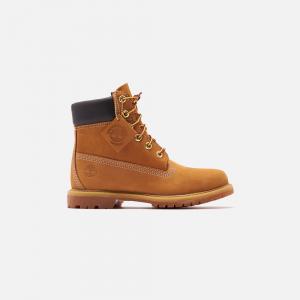 Мужские ботинки Timberland Classic Premium из нубука водонепроницаемые, коричневый