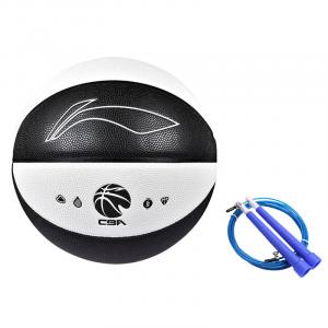 LINING CBA Collection PU баскетбольный мяч black white размер 6 тренировочный women's