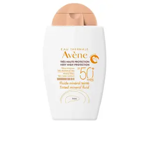 Солнцезащитный крем Solaire fluido mineral con color spf50 Avène, 40 мл.