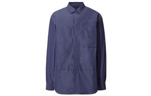 Мужская рубашка UNIQLO, цвет Blue