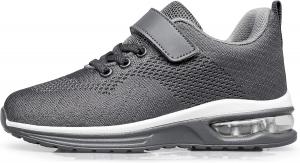 Детские кроссовки Anlarach для малышей, мальчиков и девочек, спортивные беговые кроссовки с воздушной подушкой для малышей/маленьких детей/старших детей, серый