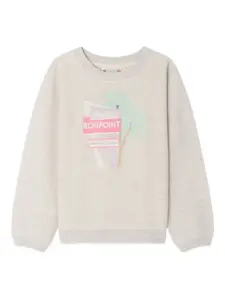 Толстовка Tayla с вышивкой Bonpoint, серый