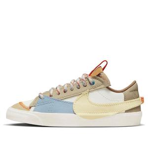 Кроссовки blazer low '77 jumbo 'summer vibe' Nike, бежевый