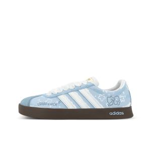 Женские кроссовки Vl Court Classic Orangutan Mischief XJDD Lucky Star Whisper низкие белые Adidas, синий белый
