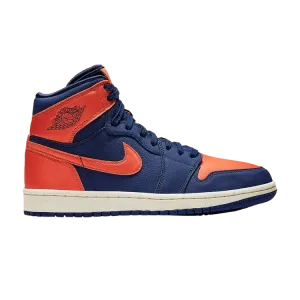 Кроссовки Air Jordan Wmns Air Jordan 1 Retro High 'Blue Void', синий