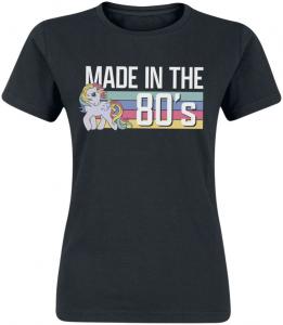 Футболка My Little Pony Made in the 80's, черный