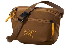 1,5-литровый поясной рюкзак через плечо на открытом воздухе из переработанного материала коричневый унисекс Arcteryx