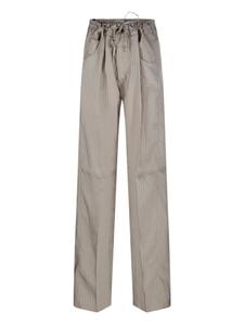 Брюки в тонкую полоску DARKPARK, нейтральный