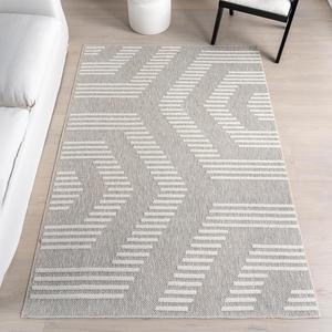 Ковер nuLOOM, 161 x 232 см, Janiya Geometric машинной стирки для гостиной, спальни, столовой, кухни, Janiya Beige