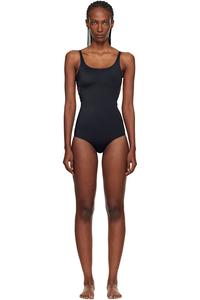 Купальник с вырезами Courrèges, черный
