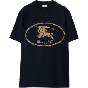 Футболка Cotton Knight stamp Burberry, синий