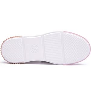 Кеды, скейтборд обувь женская низкая розовый/белый Blocco5