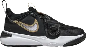 Кроссовки Team Hustle D11 PS 'Black Metallic Gold', черный