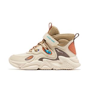 Детские кроссовки для бега ERKE KIDS, кремовый/серый/коричневый