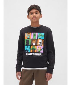 (K)GapKids | Толстовка с графическим принтом Minecraft