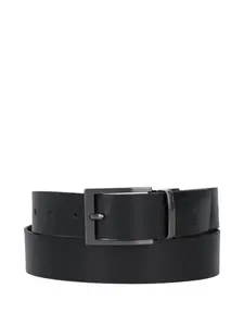 Ремень с пряжкой KARL LAGERFELD, черный