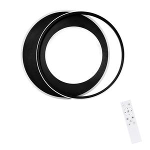 Светодиодный потолочный светильник Nettlife, 48,5x47,5x7 см, черный