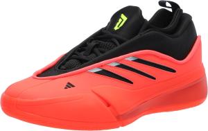 Женские баскетбольные кроссовки Adidas Dame 9, черный/красный