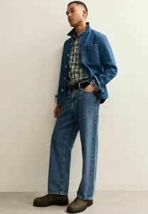 Куртка средней длины с длинными рукавами для межсезонья New Look, Blue