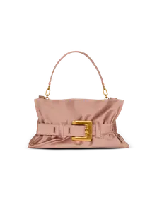 Сумка Satin Anthem среднего размера Balmain, розовый